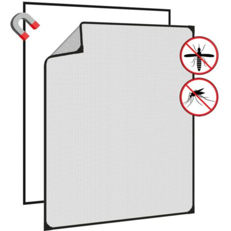BrisaGuard™ Malla Magnética Antimosquitos Para Ventana